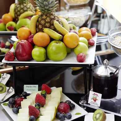 Frühstück im BoutiqueHOTEL Donauwalzer